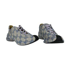 Gucci 725612 Women's GG Run Leather Sneakers